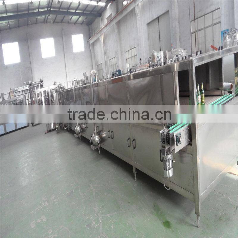 3 in 1 glass filling -capping -sealing production line