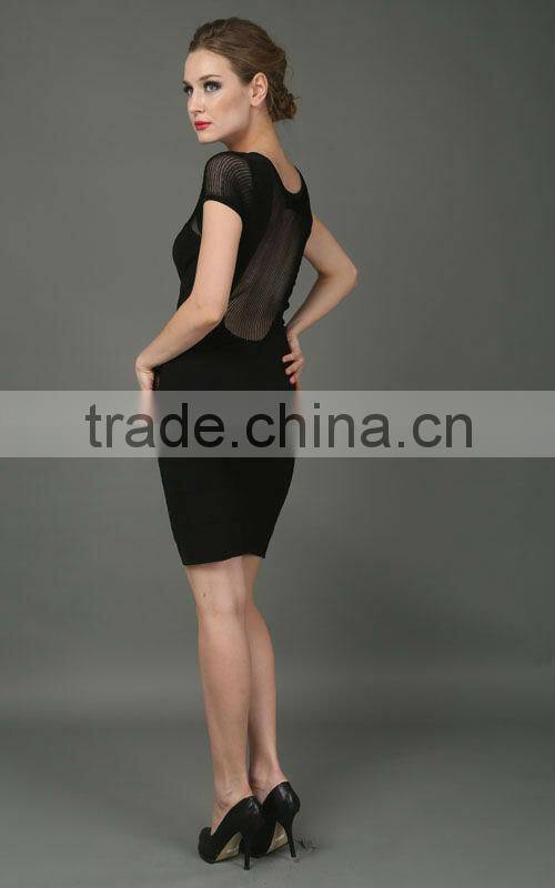 Black Mini Short Lace Sexy Club Dress
