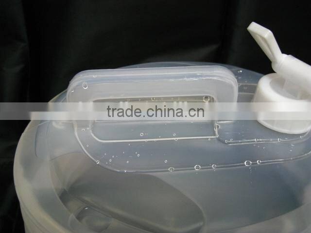 outdoor camping hiking plastic car washing bucket