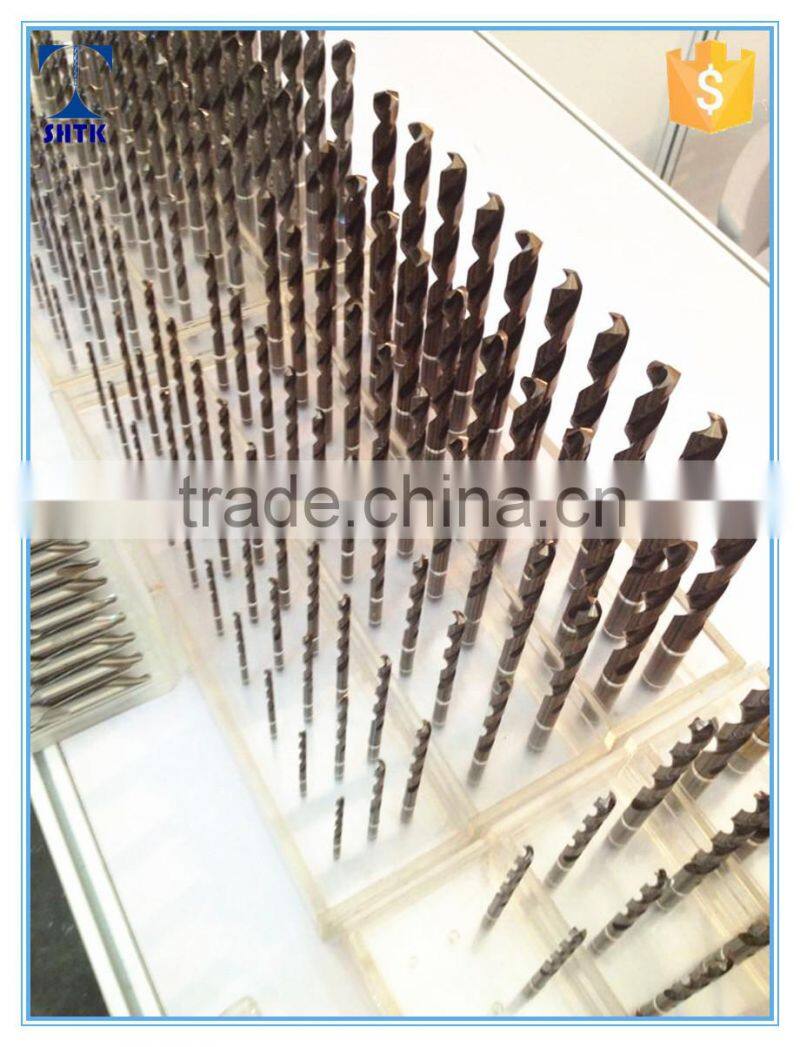 Drill bit, HSS 6542/M2 fully ground, twist drill bit, bright finished