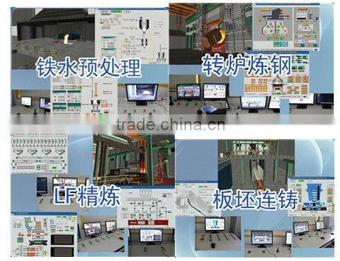 Virtual Simulation Software,Steel making,iron making VIRTUAL Industrial Production LINE