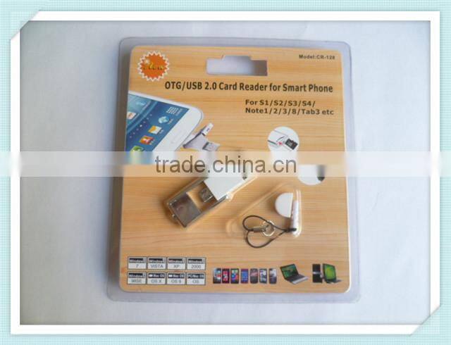 high quality and fashionable OTG micro USB SD Card Reader