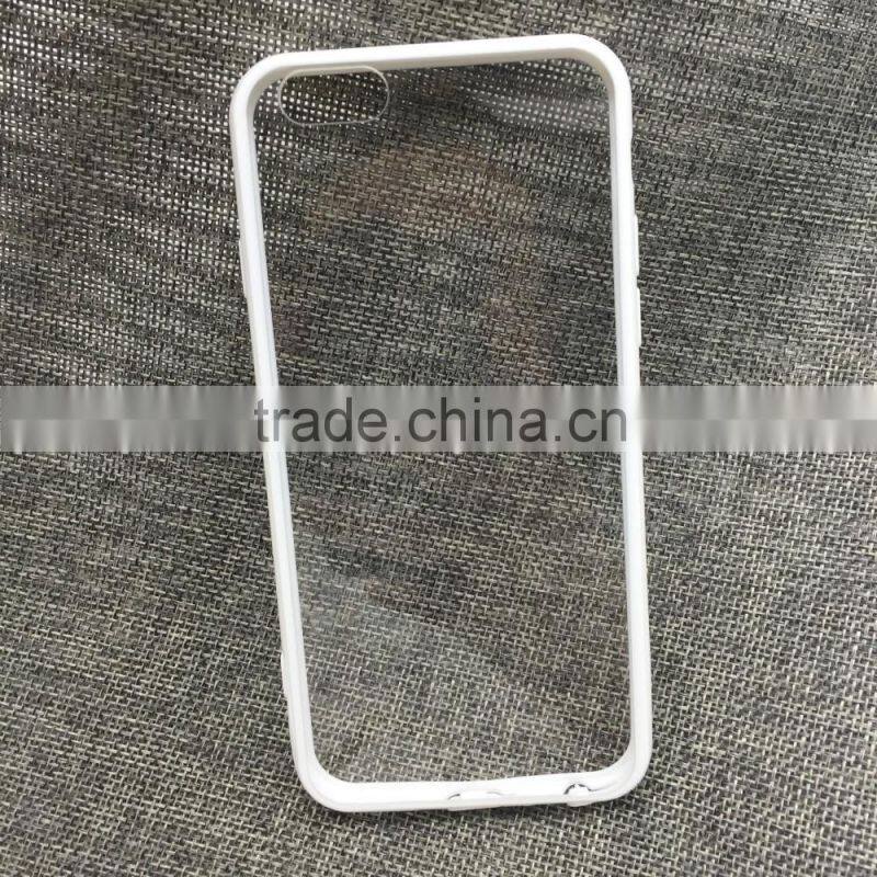 TPU BUMPER CLEAR HARD BACK MOBILE PHONE CASE FOR Iphone 6 6S Plus