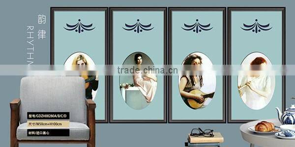 2016 Newly design 3D abstract oil painting on canvas for wall art