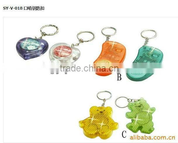 company logo printed talking sound keychain as gift for aniversary present