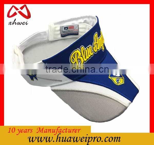 Headwear Factory Wholesale Fashional Visor Cap Custom Sun Visor Hat Woman