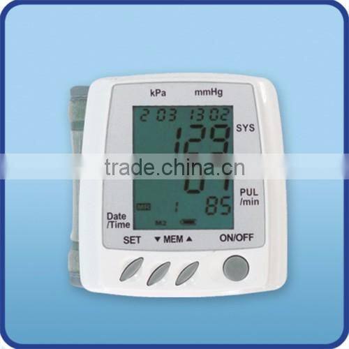 CE approved Wrist type digital Blood Pressure Monitors