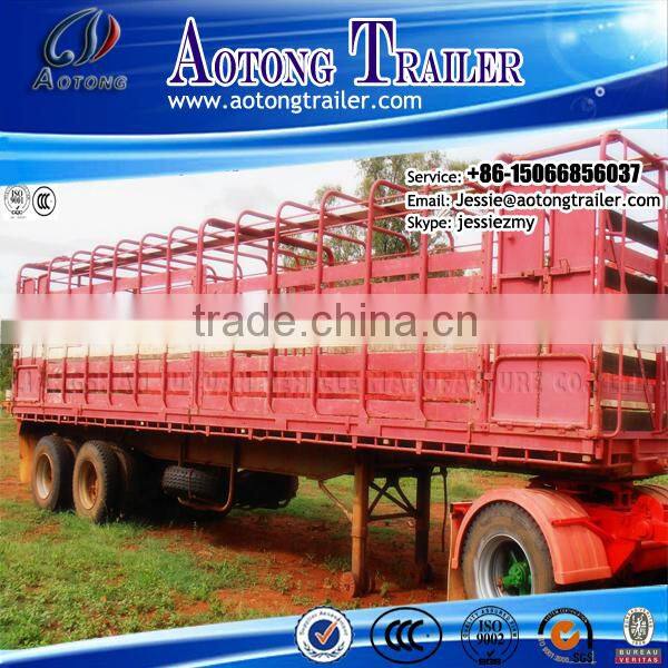 Best selling tri-axle semi trailer for agricultural or sideline products' transportation