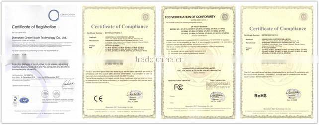 High quality USB IR touch screen 17 inch dual-touch ir touch panel