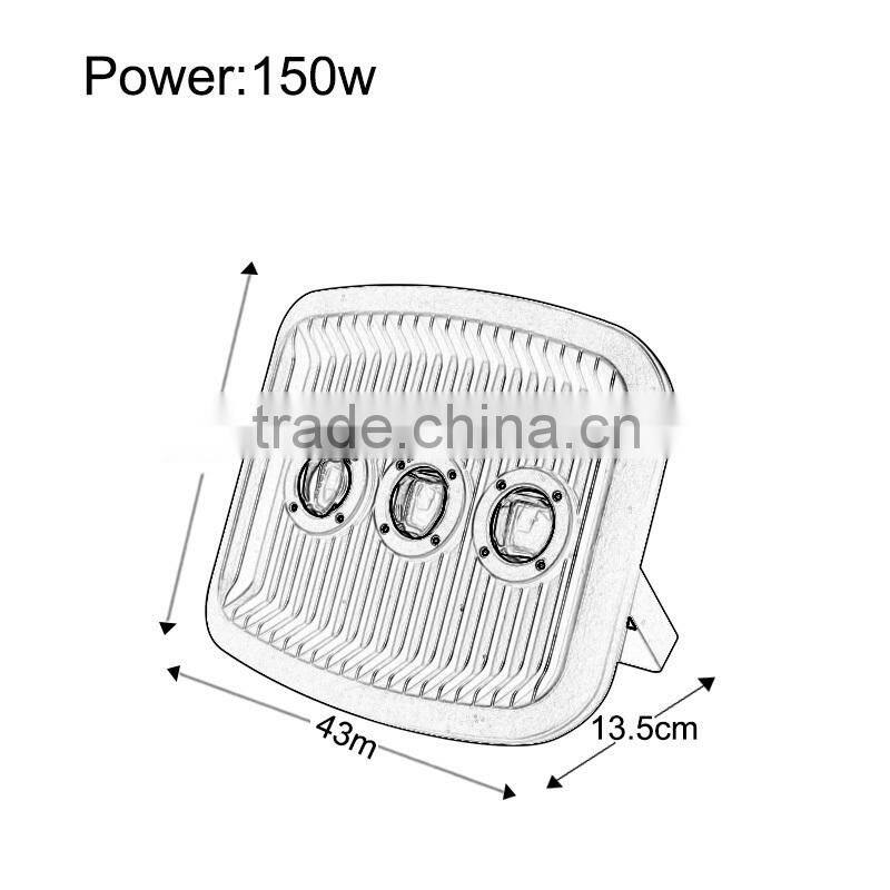 2015 High quality led flood light/150w floodlight/led flood lighting
