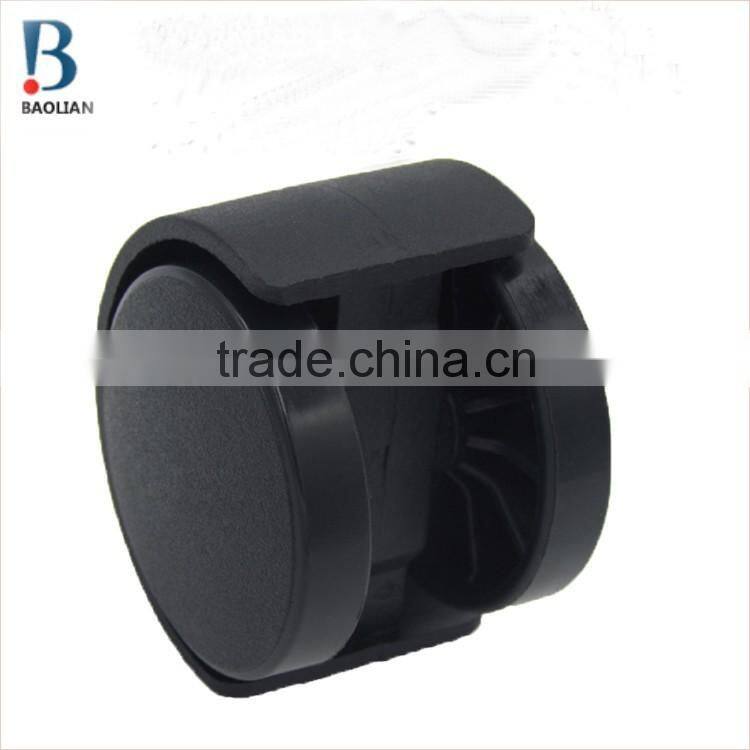 BIFMA standard china BL 1"black mini duty nylon grip ring stem appliance caster wheels