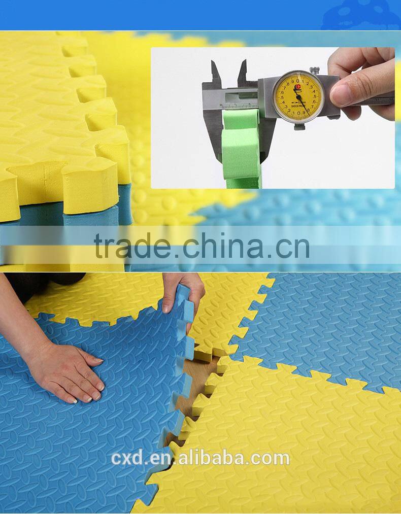 HOT Cheap colorful EVA floor mat for home playing ground