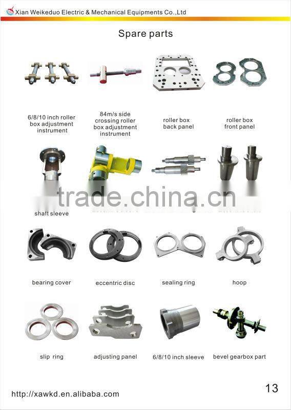 Hangji brand 2 Hi horizontal rolling mill machinery for tmt bar/wire rod production line