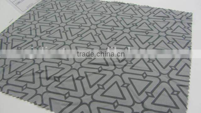 grey triangle polyester milk fiber Spandex print lycra fabric
