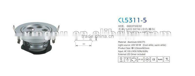 led inside cabinet lighting,AC85~265V,europen standard