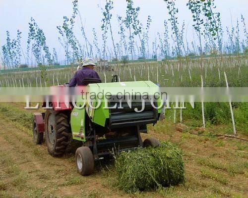 Round hay baler with CE approved