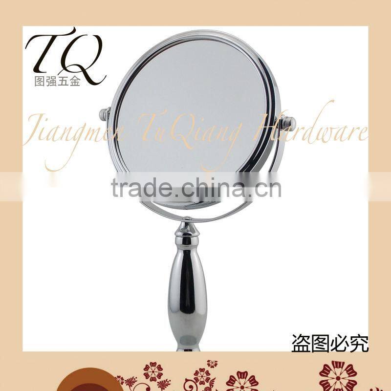 Desktop round decorative cosmetic mirror
