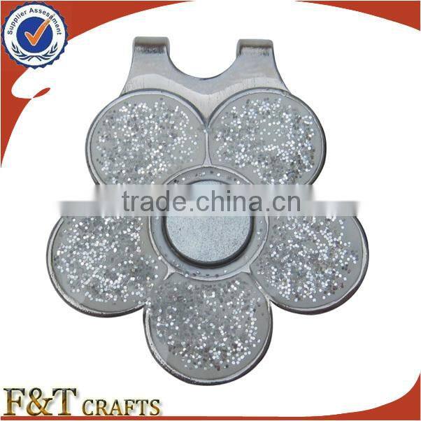 golf club cap clips gift items golf divot tool with custom ball marker