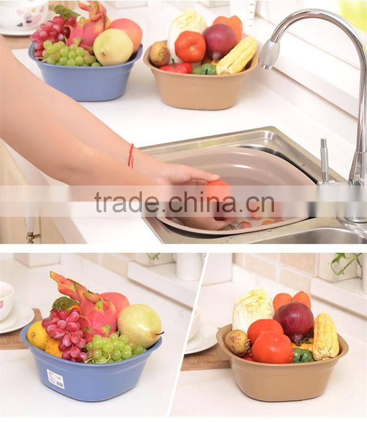 Plastic baby small wash hair and foot basin toilet basin outdoor wash basin hair