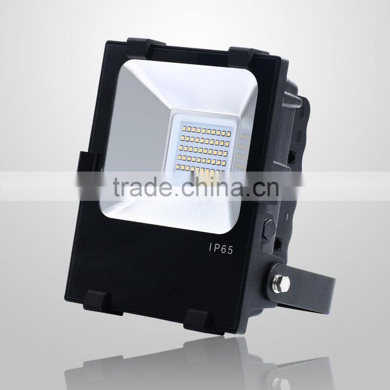 50W IP65 Waterproof Black Outdoor LED spot light