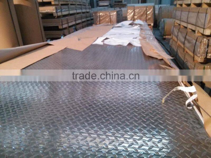 diamond Aluminum alloy tread plate 6061 T6