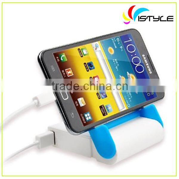 8800mAh manual for power bank with holder for mobiles