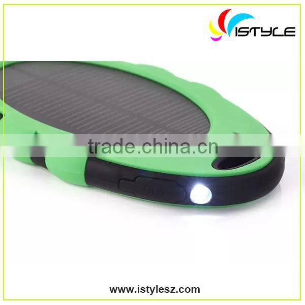 5000mAh Portable flexibility solar charger for iphone