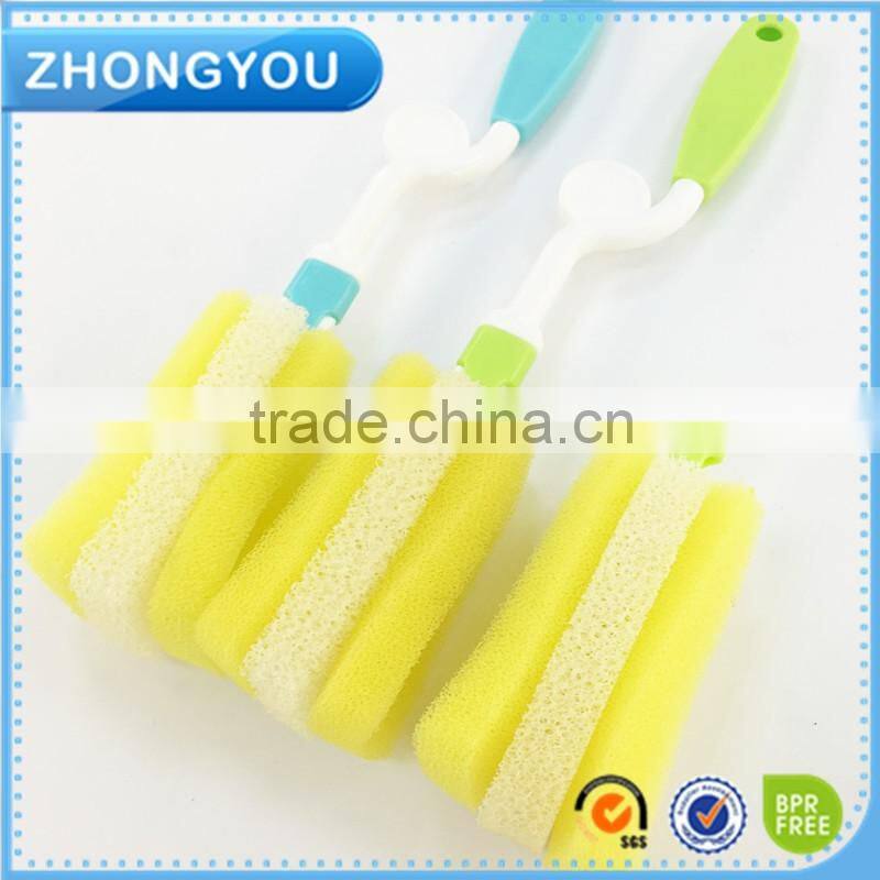 2016 Hot Sale Easy Cleaning Nylon feeding baby bottle brush