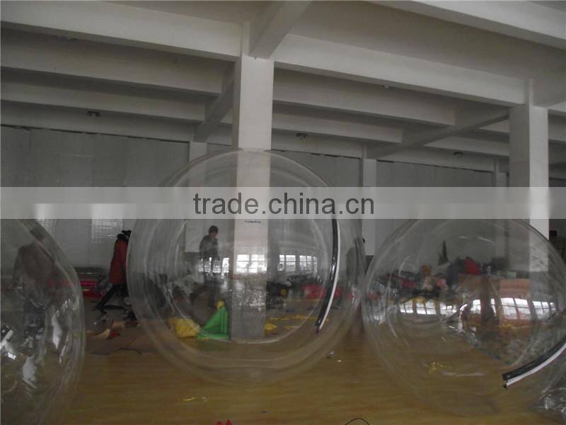Transparent Tizip Zipper Water Walking Ball for Sale