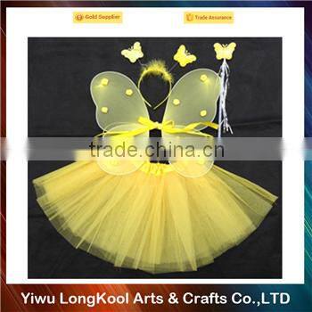 2016 New arrval wholesale girls party fairy butterfly wings costume