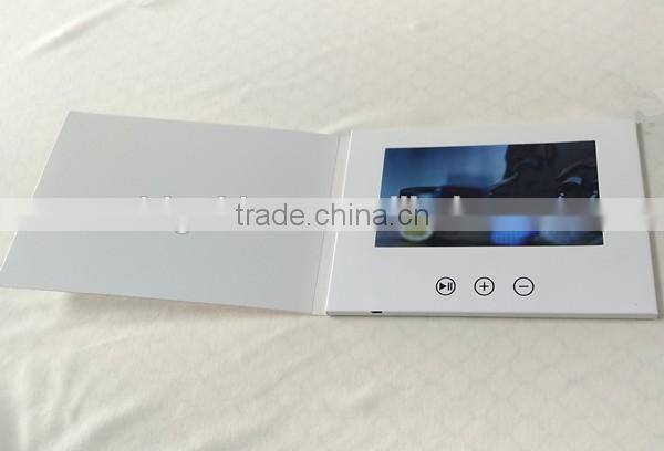 hot sale video greeting card with 2.4", .4.3" , 5", 7", 9", 10" LCD screen