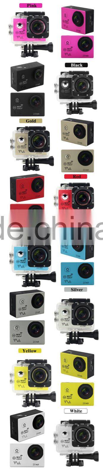 170 degree lens 30M waterproof NTK96660 wifi action sport camera