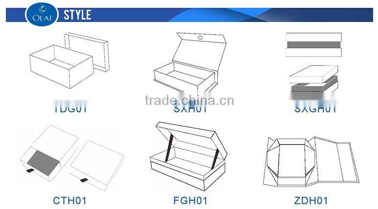 customized paper box packaging, gift cardbaord box with ribbon,small paper gift boxes wholesale