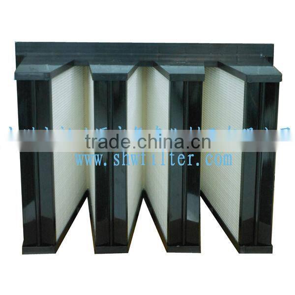 H10 V-bank HEPA filter for food