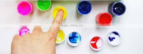 High quality different colors wholesale finger paint