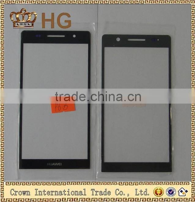 Front Outer Glass Lens For HUAWEI Asend P6 Touch Glass