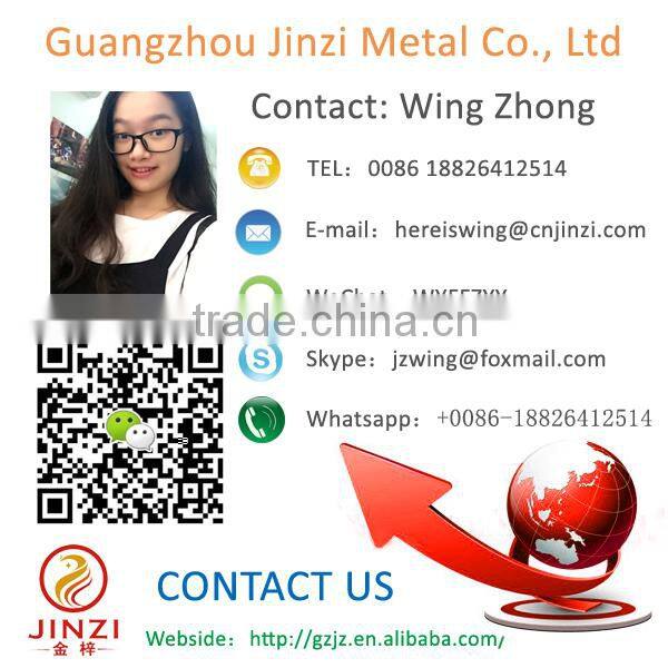 JINZI Metal handbag lock hardware high quality bag twist lock