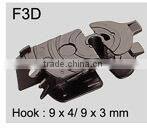 K-956 Heavy Duty Flat Wiper Blade for bus truck, for 12*4mm 9*4mm U-hook wiper arm,factory wholesale car wiper blade