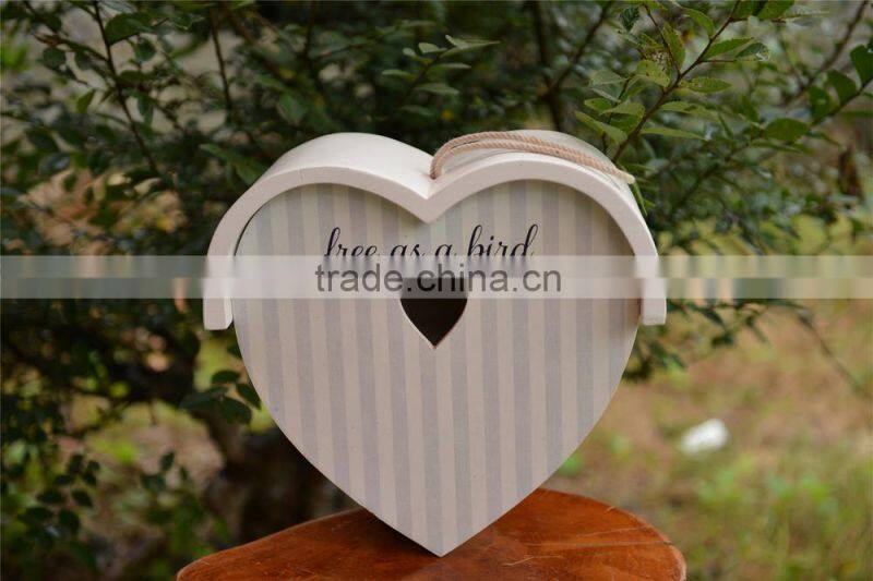 Hot Sale love heart bird cage