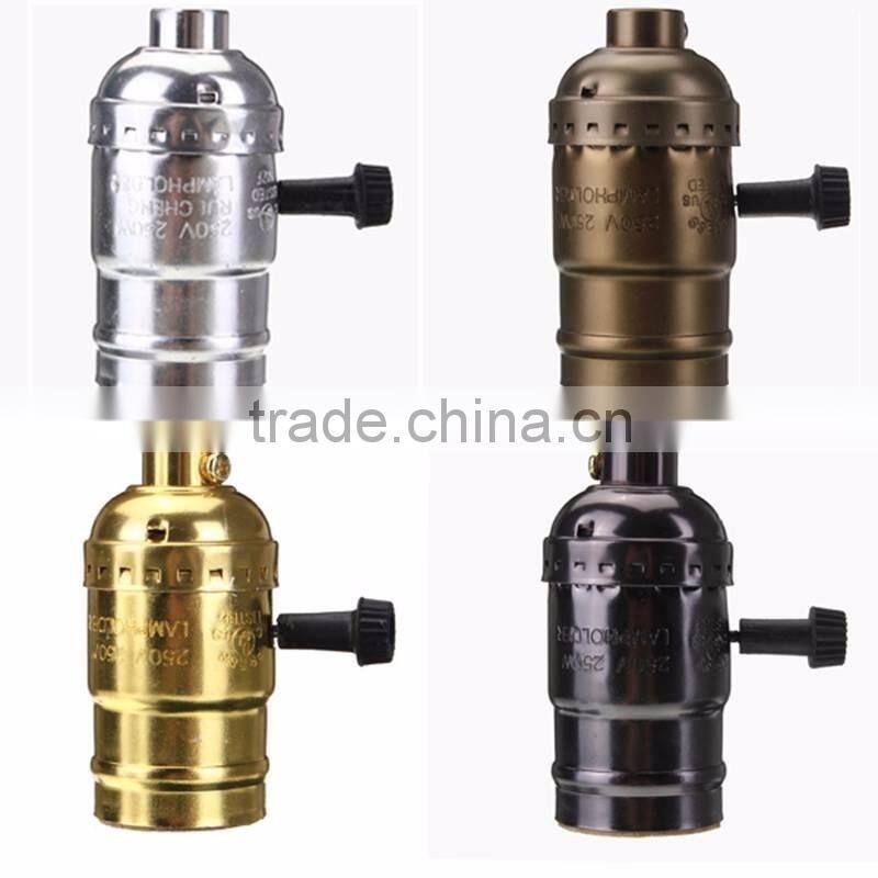 E27 Vintage Lamp Base Holder Pendant Bulb DIY Light Screw Socket