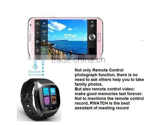 Anti-lost Android Smart Watch phone Smart Bluetooth sync Watch
