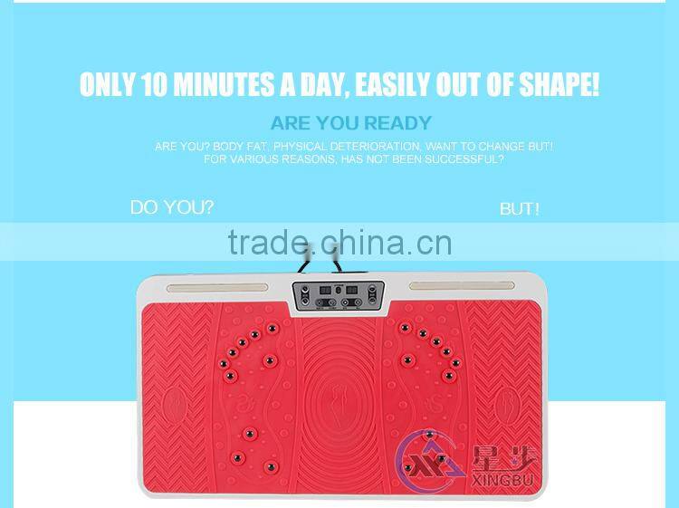 2016 Body slimmer vibration plate machine ultrathin crazy fit massager