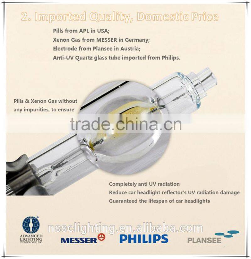 NSSC Yeaky 3800LM Philip OEM D4S HID Bulb with 3 years warranty & Emark