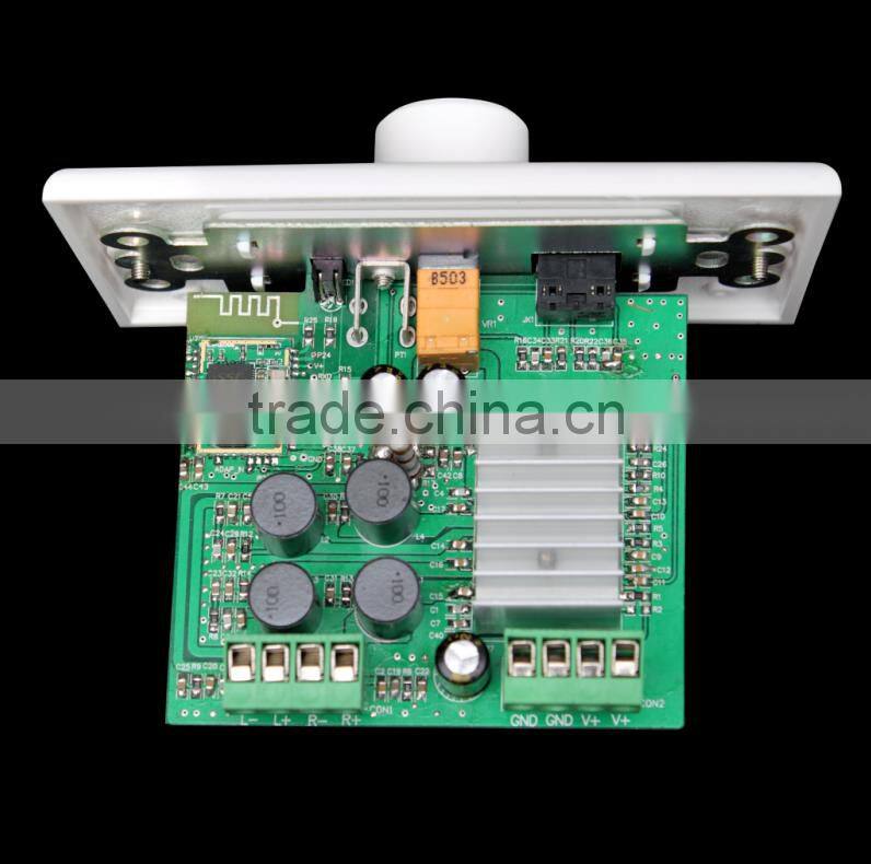 IWA225 new popular CE certificate standard 25W*2 inwall bluetooth audio amplifier pcb board