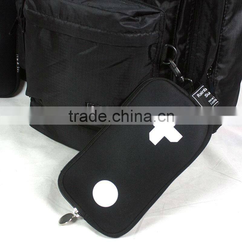 2016 Fashion Style Neoprene holder mobile phone for Galaxy s2/Iphone,Pen bag, cosmetic bag