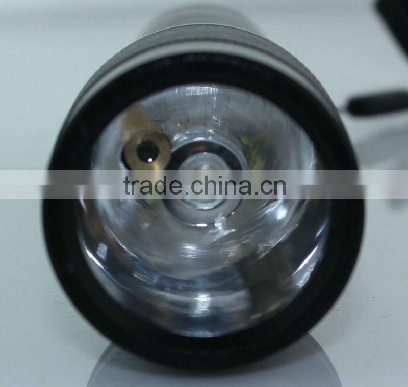 Big power LED and 1pc laser Aluminum flashlight