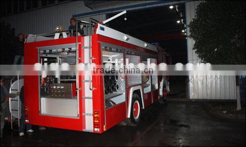 SINOTRUCK STEYR 4-6m3 dry powder fire truck