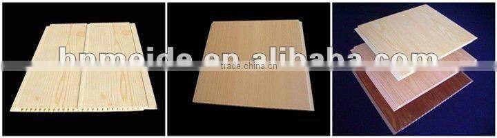 high glossy wood grain wall panel with lamination