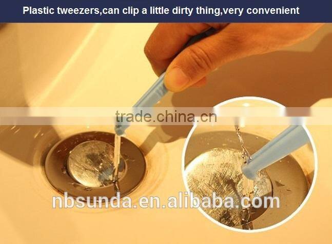 Multi-function plastic brush with plastic tweezer wholesale