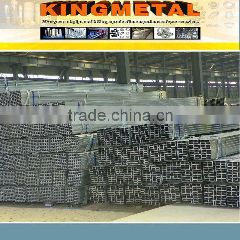 100x100 Q235 carbon steel retangular and square pipe price